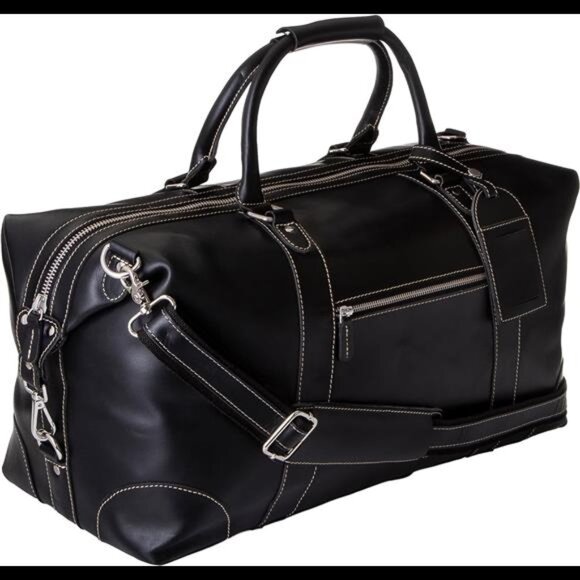 Buffalo Leather Duffle Bags For Men/Women, 21 inch Genuine Leather